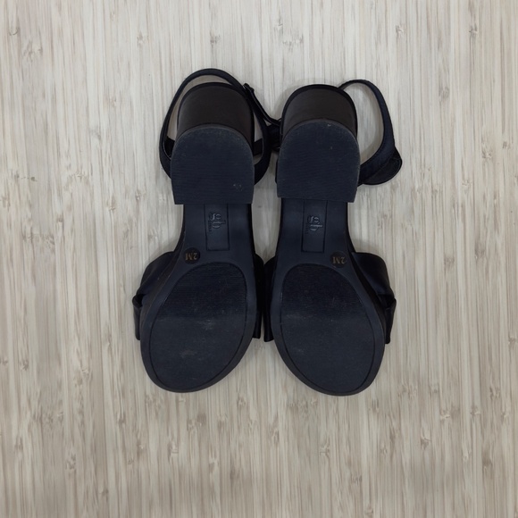 Girls' Sadie-Girl Satin Half Bow Platform Dress Sandals - size 2 Youth - Picture 5 of 10